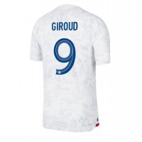 Maglie da calcio Francia Olivier Giroud #9 Seconda Maglia Mondiali 2022 Manica Corta